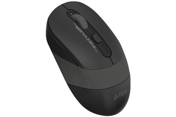 A4TECH Mouse Gaming Wireless FG10, 2000 dpi, Multicolor, FG10 GREY - imagine 2