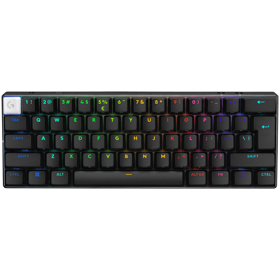 Logitech G PRO X 60 LIGHTSPEED Wireless Gaming Keyboard (Tactile) - BLACK - US INTL, 920-011911