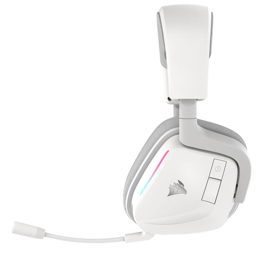 Corsair Casti Gaming CR VOID ELITE WR WHITE V2, CA-9011380-WW - imagine 3