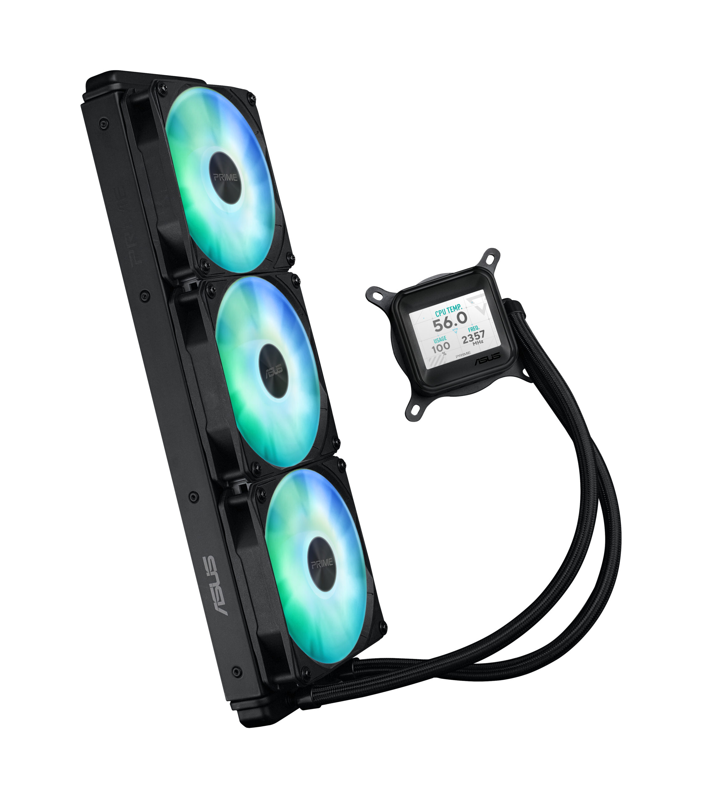 Asus CPU COOLER PRIME LC 360 LCD ARGB, PRIME LC 360 ARGB LCD - imagine 5