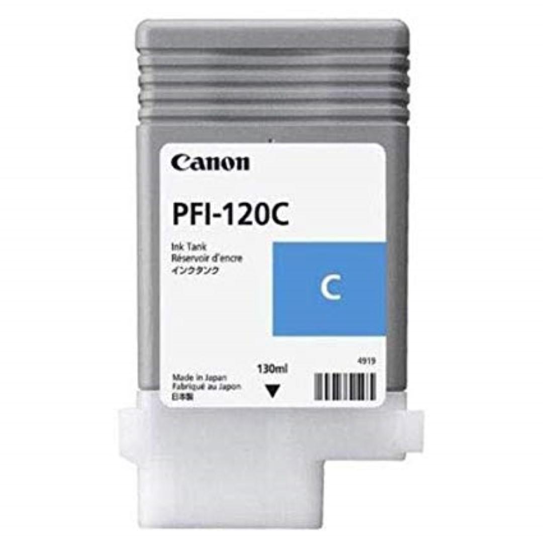 Canon Cartus Cerneala Original Cyan, PFI-120C pentru IPF TM-200|TM-205|TM-300|TM-305, 2886C001AA