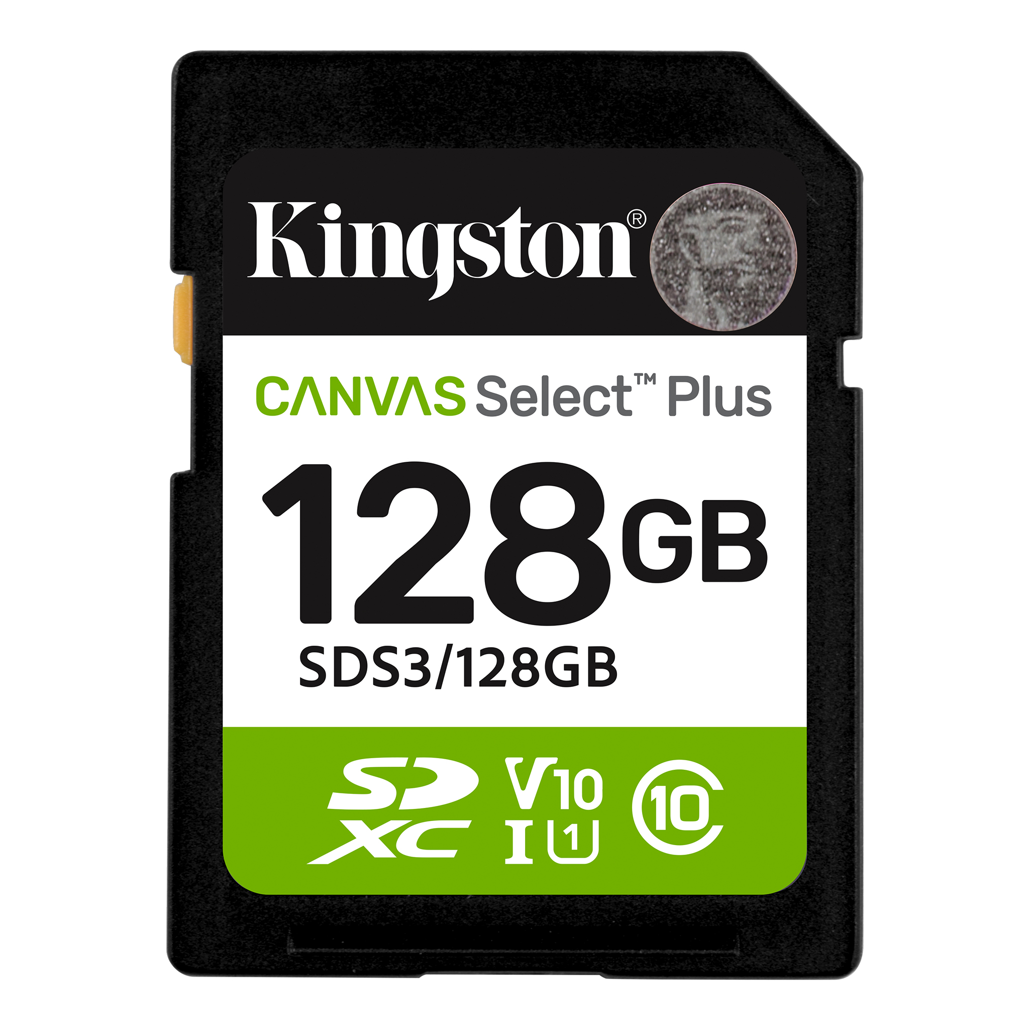 Kingston SD CARD KS 128GB CL10 UHS-I SELECT PLS, SDS3/128GB