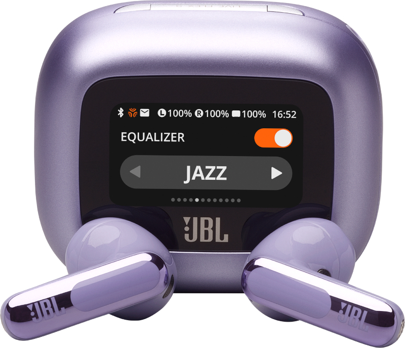 JBL Live Flex 3, 10 ore, Bluetooth 5.3, Mov, JBLLIVEFLEX3PUR