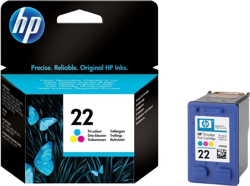 HP Cartus Cerneala Original Color, nr.22 pentru DJ3920|3940|D1360|14xx|F2180|2275|22xx, C9352AE