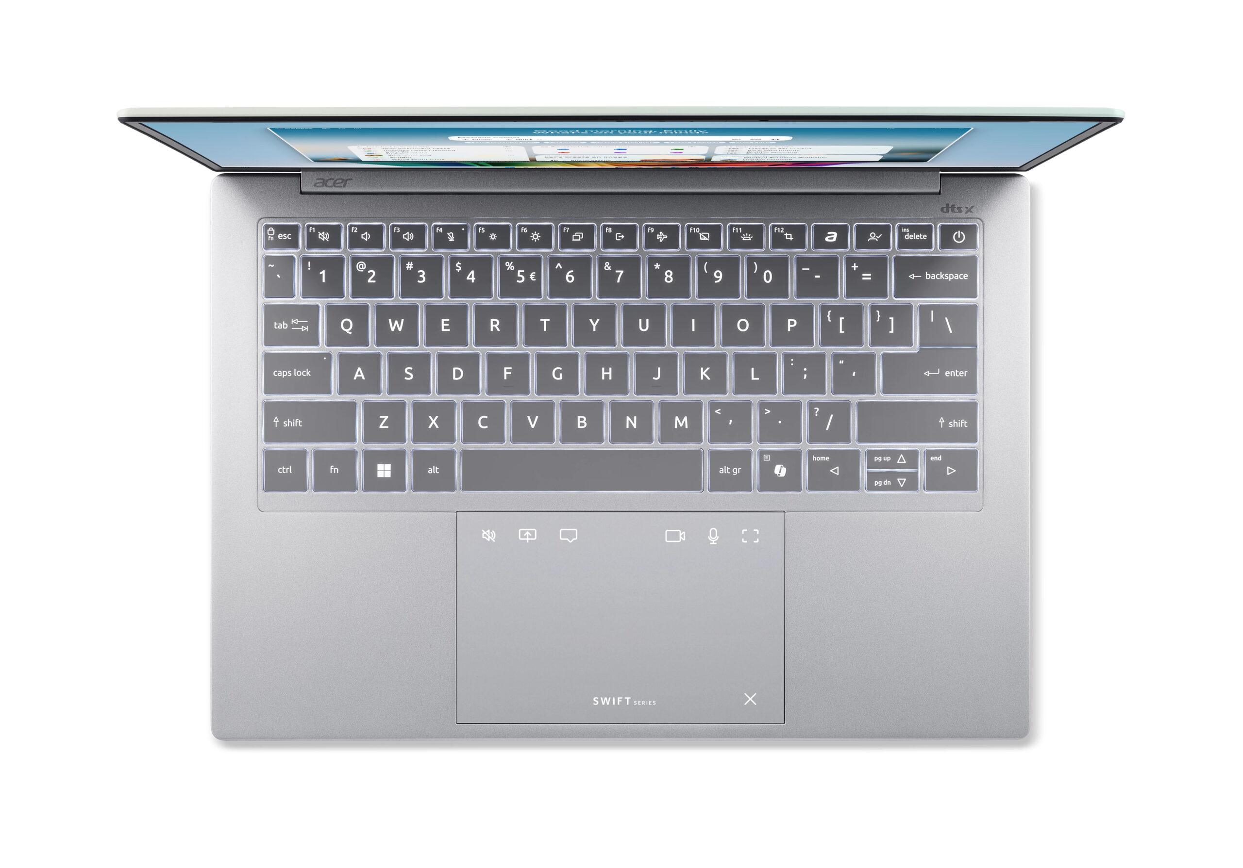 Acer Notebook SFE14-I51 CU7-355 14"/16/512GB W11, NX.JVQEX.00A - imagine 4