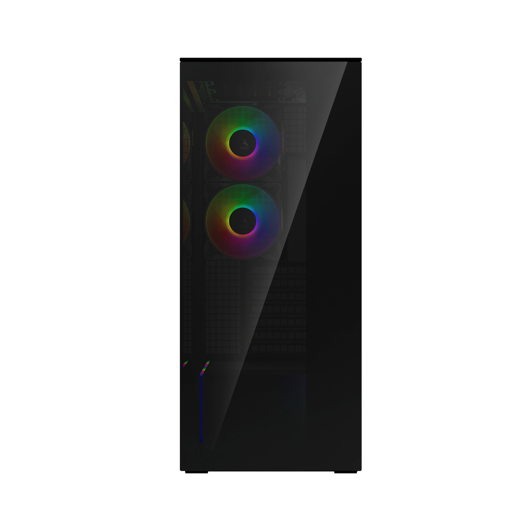 Arctic CARCASA Xtender, mid tower, max 8xfan, 3xP14 ProR ARGB si 2xP12Pro ARGB, ACPCC00015A - imagine 5
