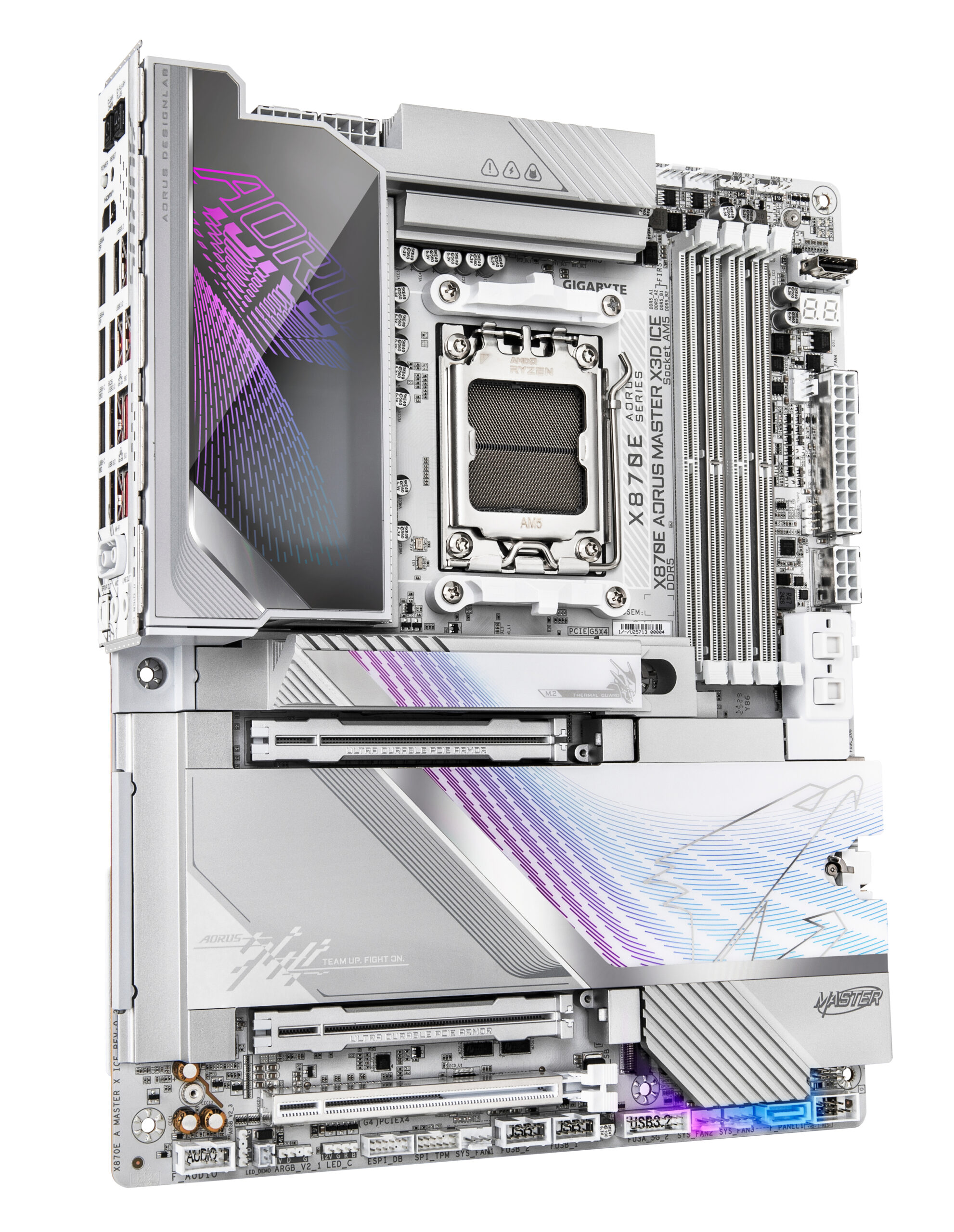 Gigabyte X870E AORUS MASTER X3D ICE, X870E A MASTER X ICE - imagine 4