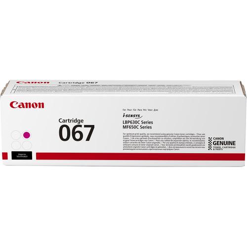 Canon Toner Original Magenta,CRG-067M pentru MF 651|MF 655|MF 657, 1.25K, 5100C002AA