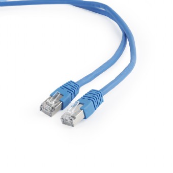 Gembird PATCH CORD FTP Cat6, cupru-aluminiu, 2 m, albastru, AWG26, ecranat, PP6-2M/B