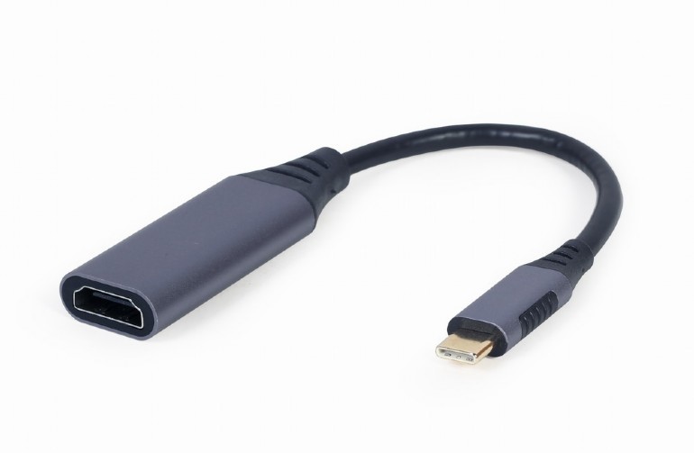 Gembird ADAPTOR video, adaptor USB 3.0 Type-C (T) la HDMI (M), 15cm, rezolutie, A-USB3C-HDMI-01
