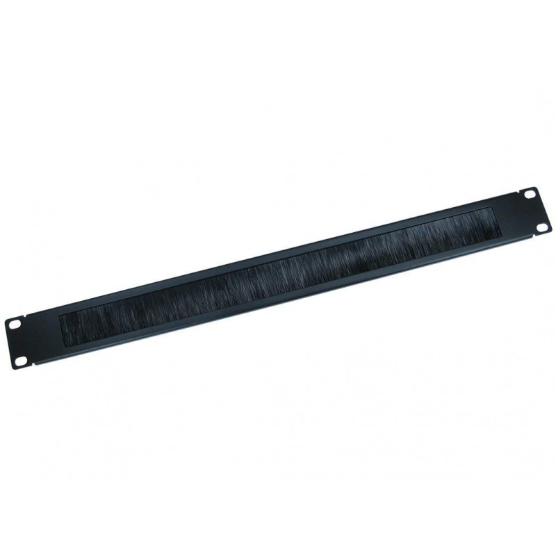 Dateup Ghidaj cabluri cu perii (organizator cabluri rack), 1U, negru -, 9801130671