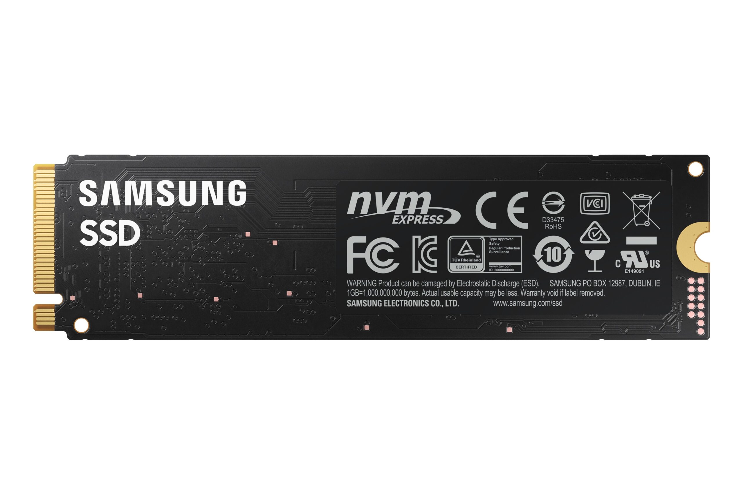 Samsung SSD, 980, 1TB, M.2, PCIe Gen3.0 x4, V-Nand 3bit MLC, R/W: 3500 MB/s/3000 MB/s, MZ-V8V1T0BW - imagine 2