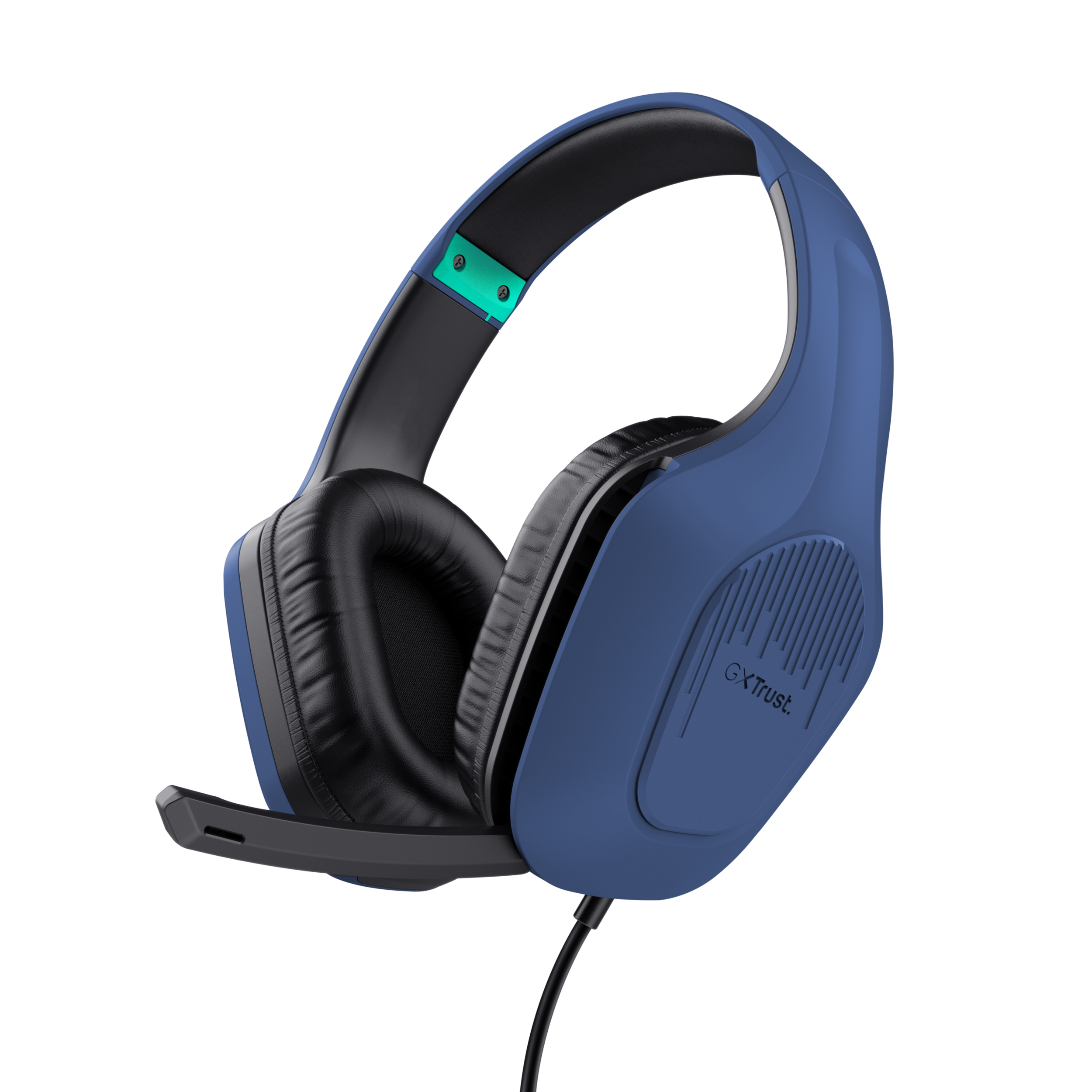 Trust Casti cu fir GXT 415B Zirox albast, TR-24991