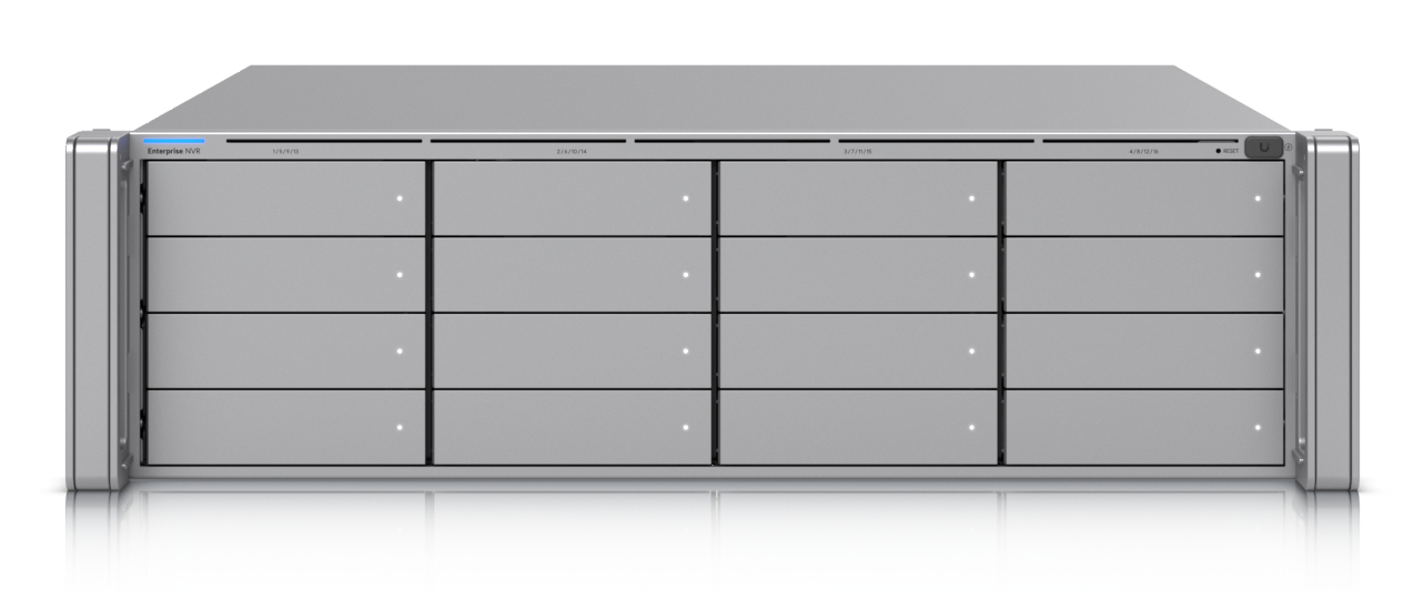 Ubiquiti 3U NVR with (16) 2.5/3.5 drive bays, ENVR-EU