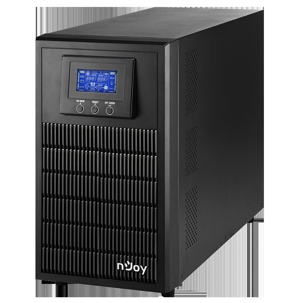 Njoy UPS, ATEN PRO 3000, Online cu sinusoida pura, tower, 3000VA/2700W, AVR, PWUP-OL300AP-AZ01B
