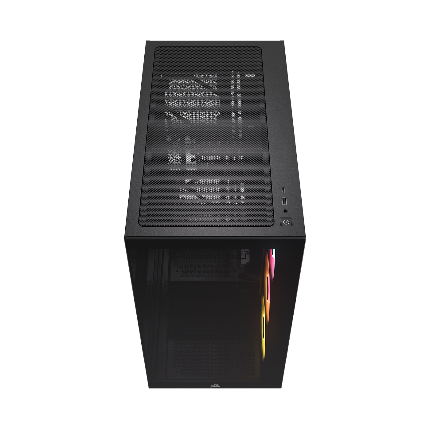 Corsair Carcasa 2800X RS-R ARGB, Micro-ATX, cu 3 ventilatoare incluse RS120-R ARGB, CC-9011347-WW - imagine 4