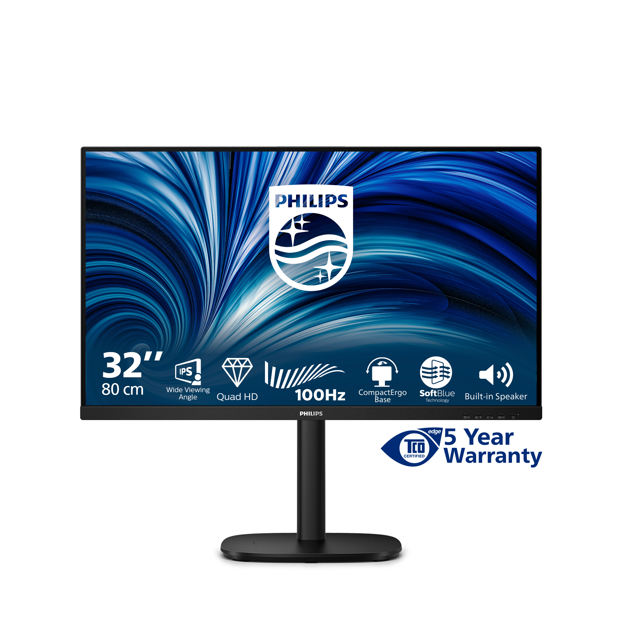 Philips Monitor 31.5", 32B2N3500/00 - imagine 3