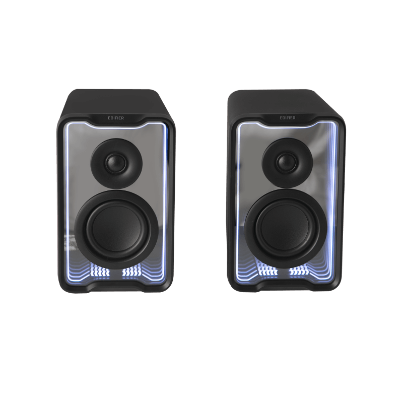 Edifier BOXE 2.0, RMS: 30W (2 x 15W), Bluetooth 5.4, USB-A, AUX, black, QR30-BK - imagine 6