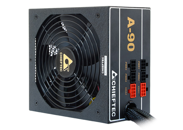 CHIEFTEC SURSA A-90 750 W, semi-modulara, certificare 80 Plus Gold - compatibila, GDP-750C - imagine 2