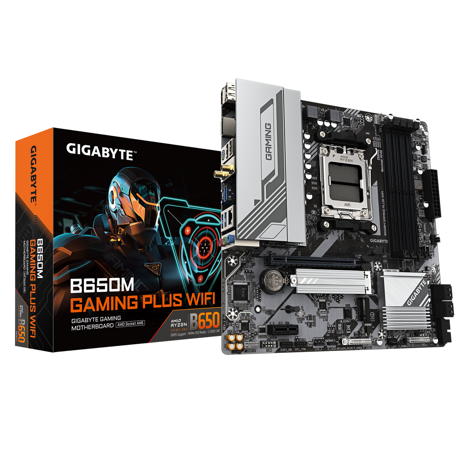 Gigabyte Placa de baza, B650M GAMING PLUS WF - imagine 6