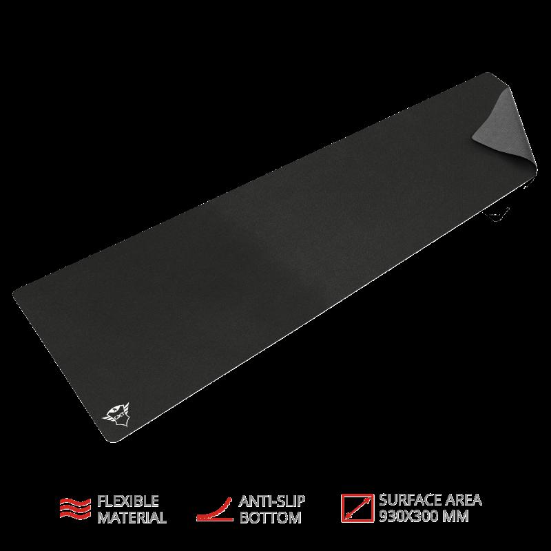 Trust Mouse PAD, "GXT 758", gaming, cauciuc si material textil, 930 x 300 x 3 mm, negru, TR-21569
