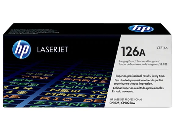 HP Drum Unit Original Black/Color, nr.126A pentru LaserJet M175|CP1025|M275|M176, 14K/Negru, CE314A