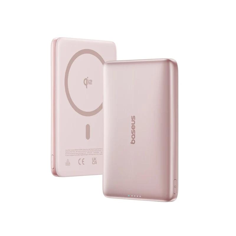 Baseus POWER BANK PicoGo AM41 Ultra-Slim Qi2, 10000mAh, 27W, prindere magnetica incarcare, E0027202