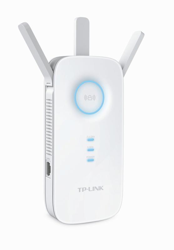 Tp-Link RANGE EXTENDER wireless 1750Mbps, 2 x port LAN Gigabit, 3 antene externe, dual band, RE450