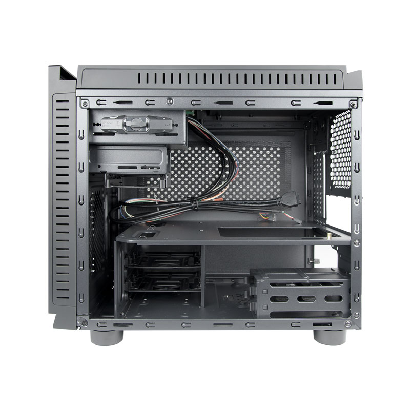 CHIEFTEC CARCASA, Mini Tower, mATX, GAMING CUBE 01, fara sursa, USB 2.0 x 2, USB 3.0 x 2, CI-01B-OP - imagine 4