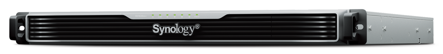 Synology RackStation, Intel Xeon D-1726, 16GB DDR4 ECC, 4 Bay, 2x 10GbE, Rack 1U, RS1626xs+