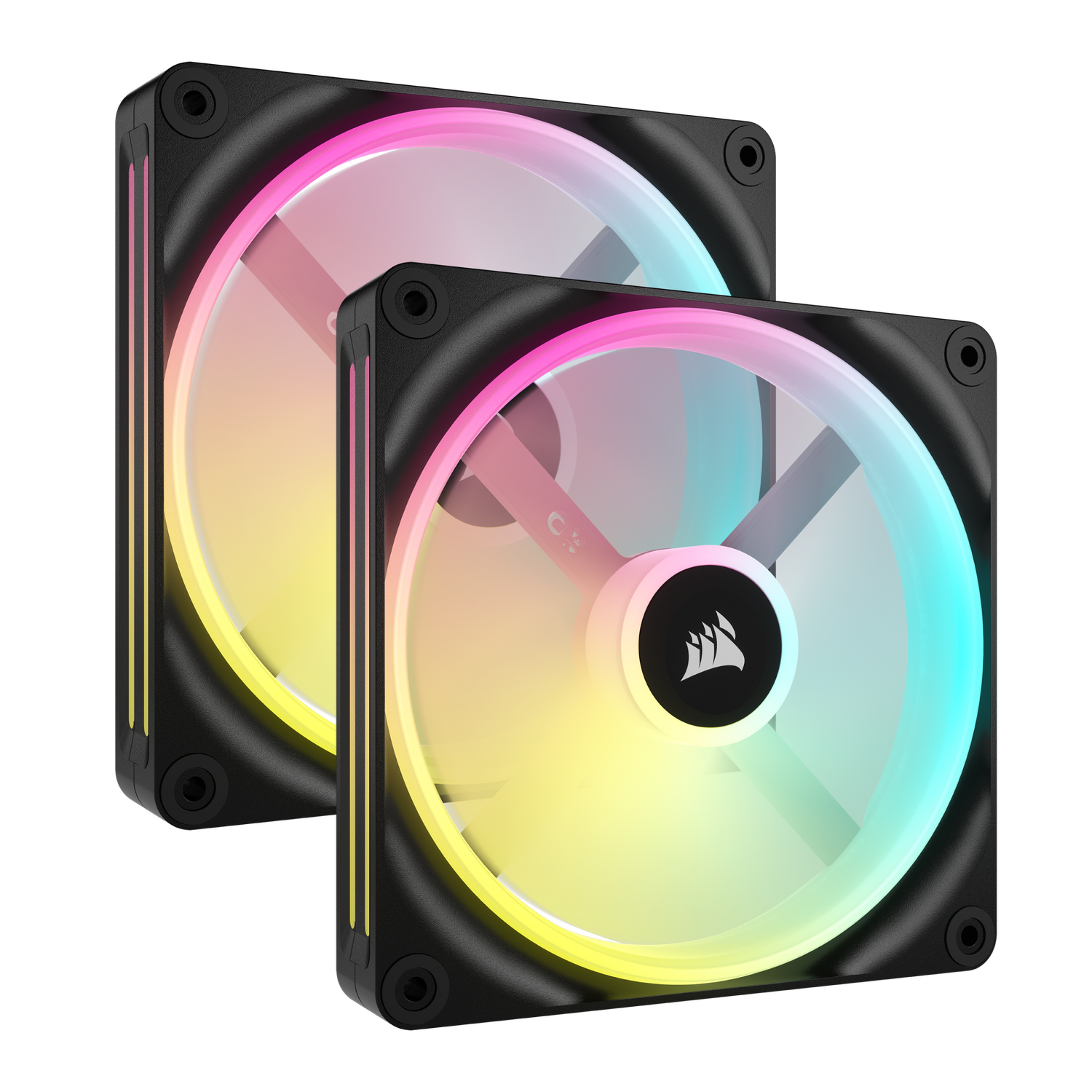 Corsair SET 2 ventilatoare, 140 mm 2000 rpm, LED RGB, CO-9051004-WW
