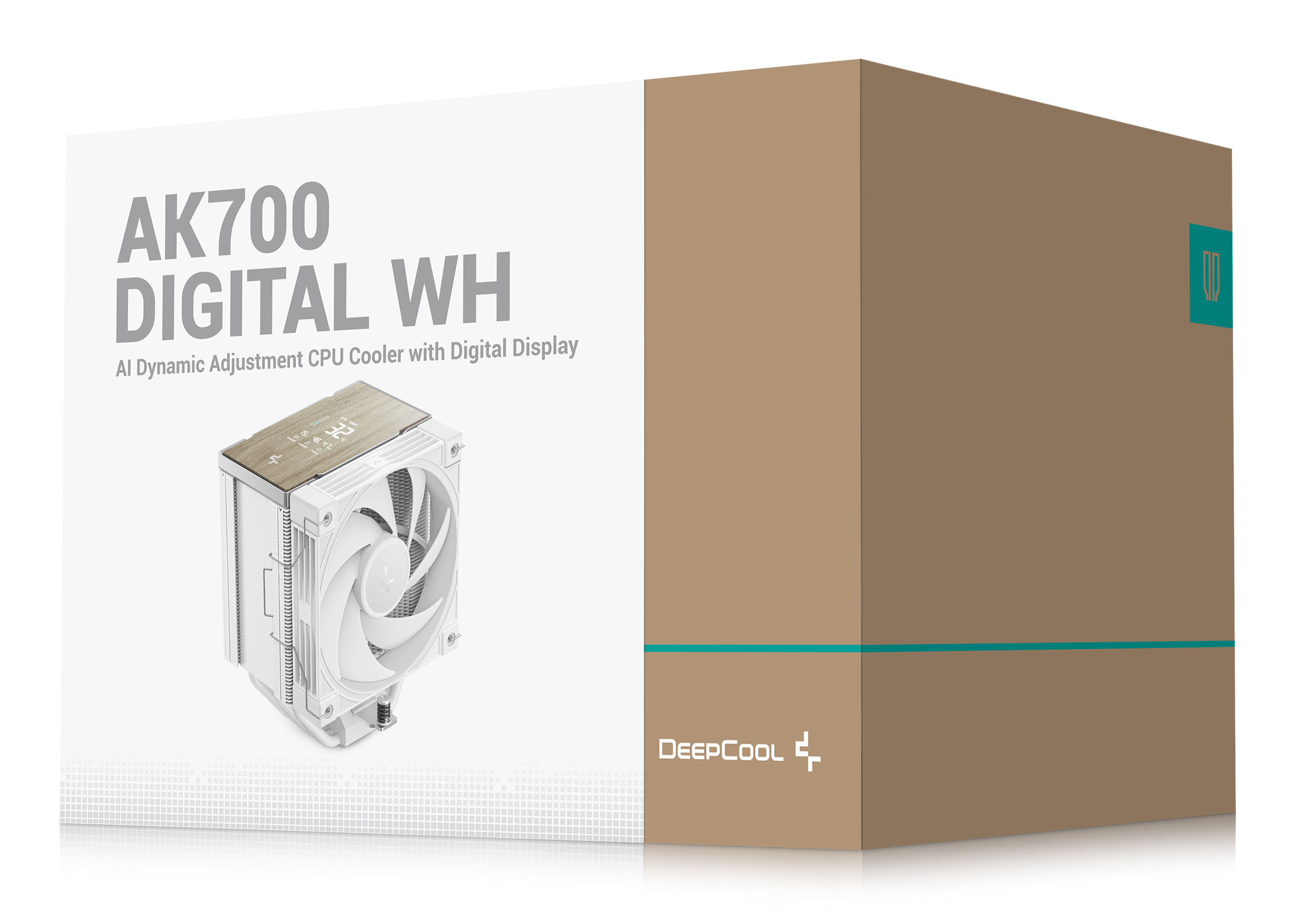 Deepcool COOLER AK700 G2 DIGITAL WH skt. Intel si AMD, racire cu aer, vent., R-AK700-WHNDMN-GJD - imagine 9