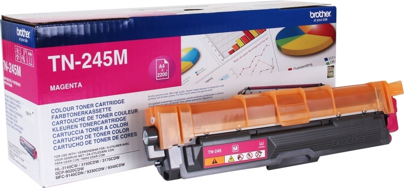 BROTHER Toner Original Magenta pentru HL-3140|3170|DCP-9015|9020| MFC-|9140|9340, 3K, TN245M