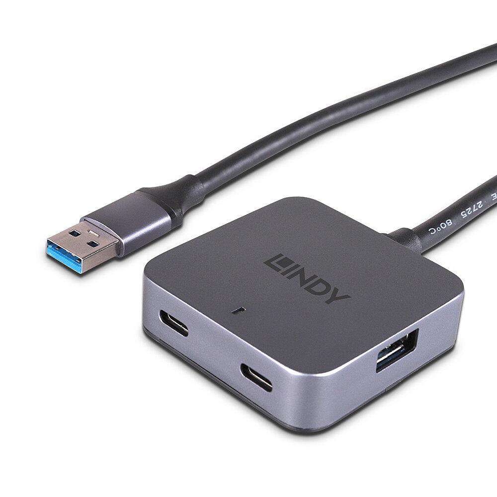 Lindy Hub 4 Port USB 3.0 5m, LY-43388