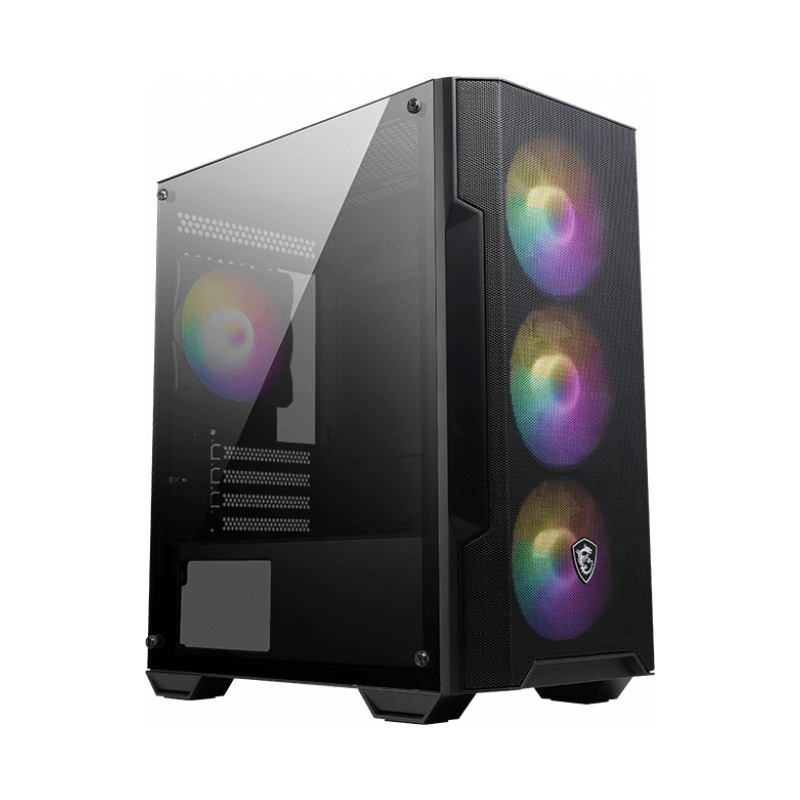 MSI EU MAG 600DN EU Cord 1xUSB 3.0 2xUSB 2.0 4x120mm Auto RGB Fan Acrylic, MAG FORGE M100A D60