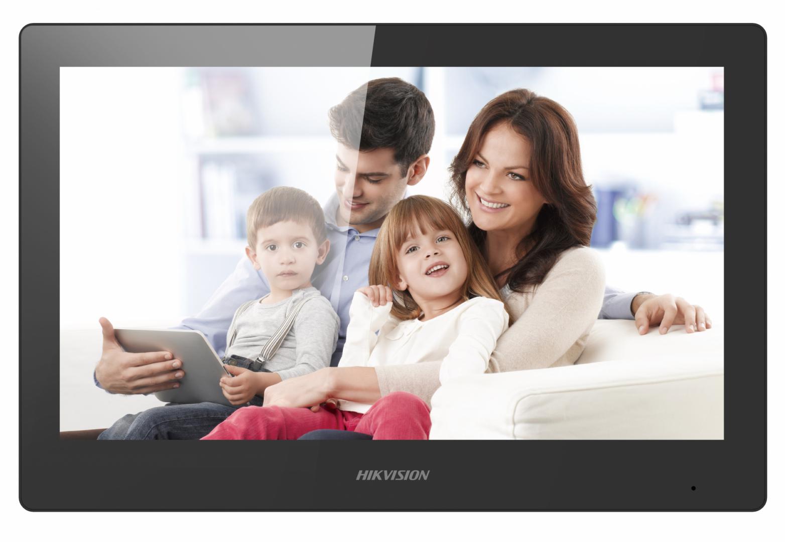 Hikvision MONITOR videointerfon modular, ecran LCD 10, touch screeen, rezolutie, DS-KH8520-WTE1/EU