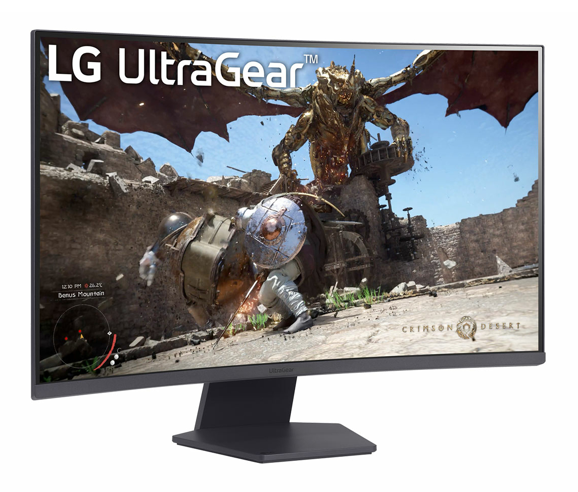 LG Monitor 32", 32GS60QC-B.AEUQ - imagine 3