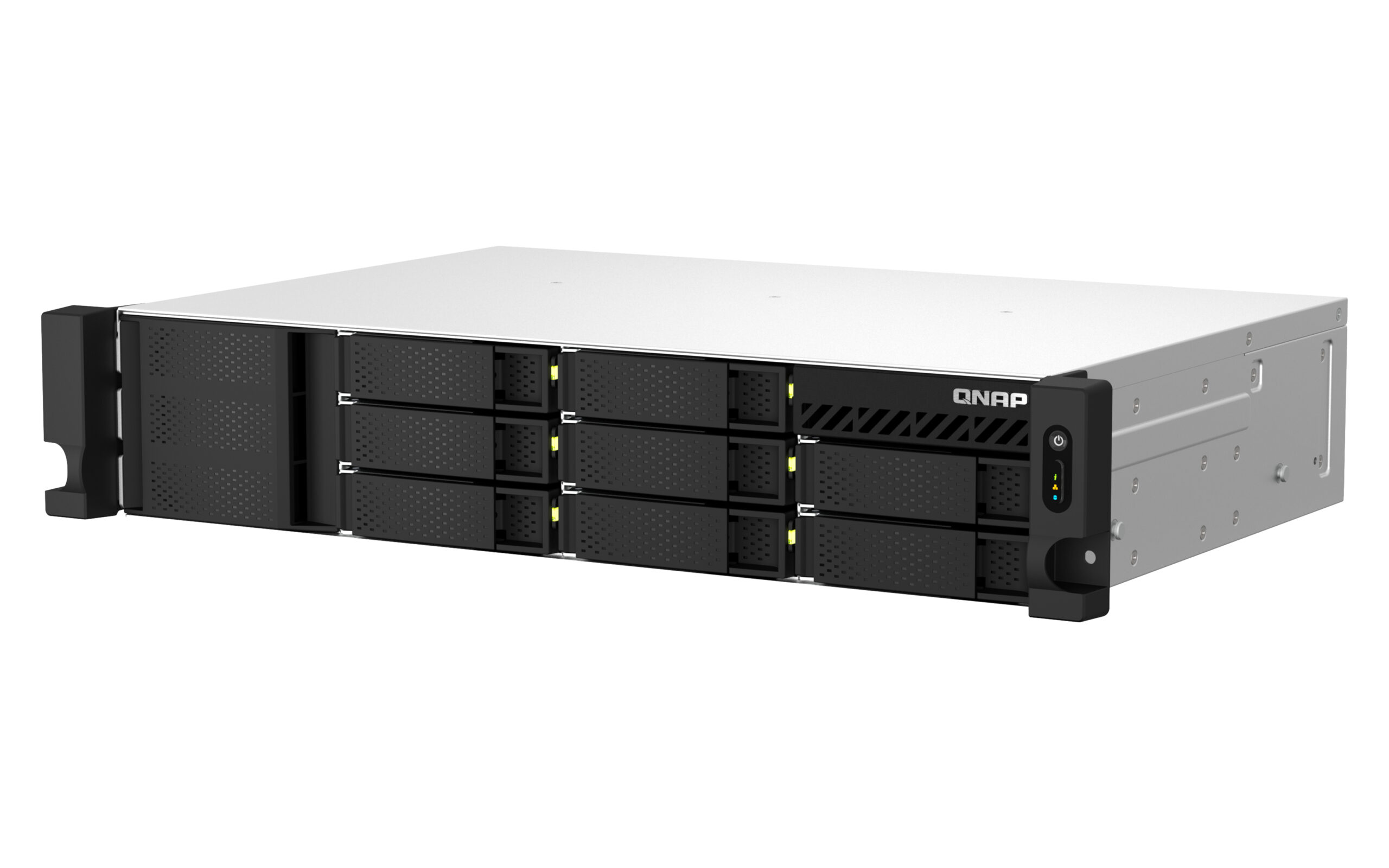 Qnap NAS 864AEU 8BAY 2.2GHZ 4GB 2U SATA, TS-864EU-RP-8G - imagine 5