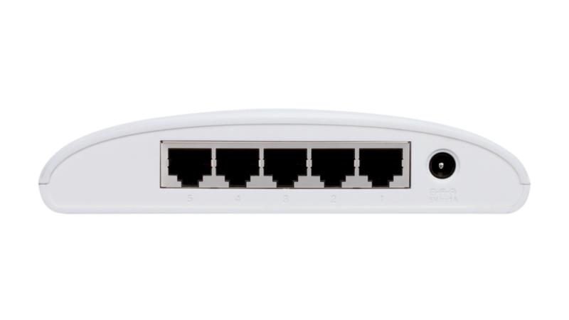 D-Link SWITCH 5 porturi Gigabit, carcasa plastic. 45504899, DGS-1005D