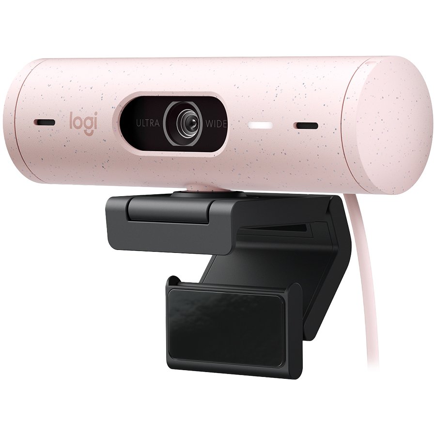 Logitech BRIO 500 - ROSE - USB - EMEA28, 960-001421