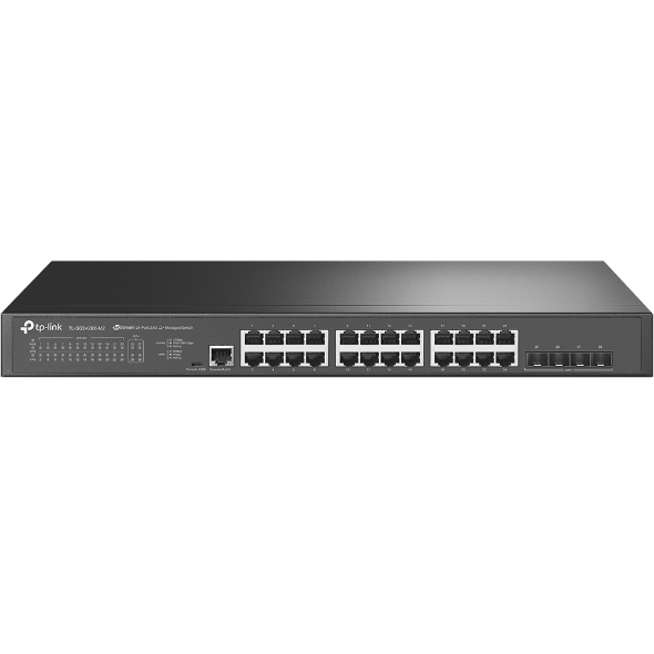 Tp-Link Switch cu management JetStream 24-Port 2.5GBASE-T L2+ Managed Switch with 4 10GE, SG3428X-M2