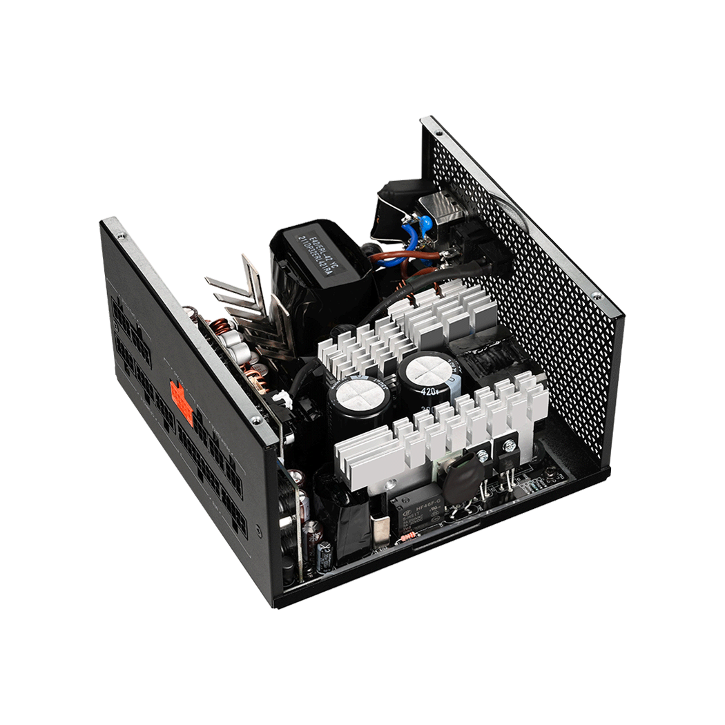 PCCOOLER Sursa "YN850", 850W, certificare 80 Plus Gold, modular, fan 135mm, negru, P5-YN850-G1F - imagine 7