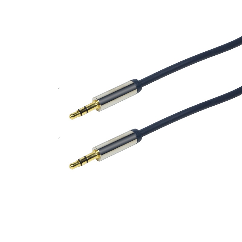 Logilink CABLU audio stereo (3.5 mm jack T/T), 3m, conectori auriti, albastru, CA10300