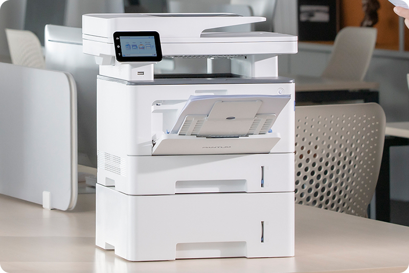 PANTUM Multifunctional laser, format A4, Monocrom, Duplex, USB + LAN + Wi-Fi, BM5220ADW - imagine 8