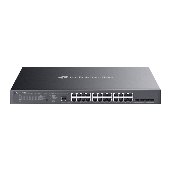 Tp-Link Switch cu management L2, Omada 24-Port Gigabit cu 4-Port 10GE SFP+ L2+ Managed, SG3428XMPP