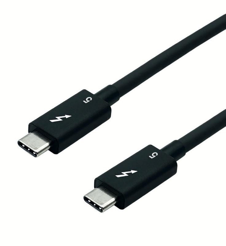 OTHER Cablu Thunderbolt 5 (USB type C) pasiv 8K60Hz 80Gbit/s 240W T-T 1m Negru, Roline, 11.02.9112