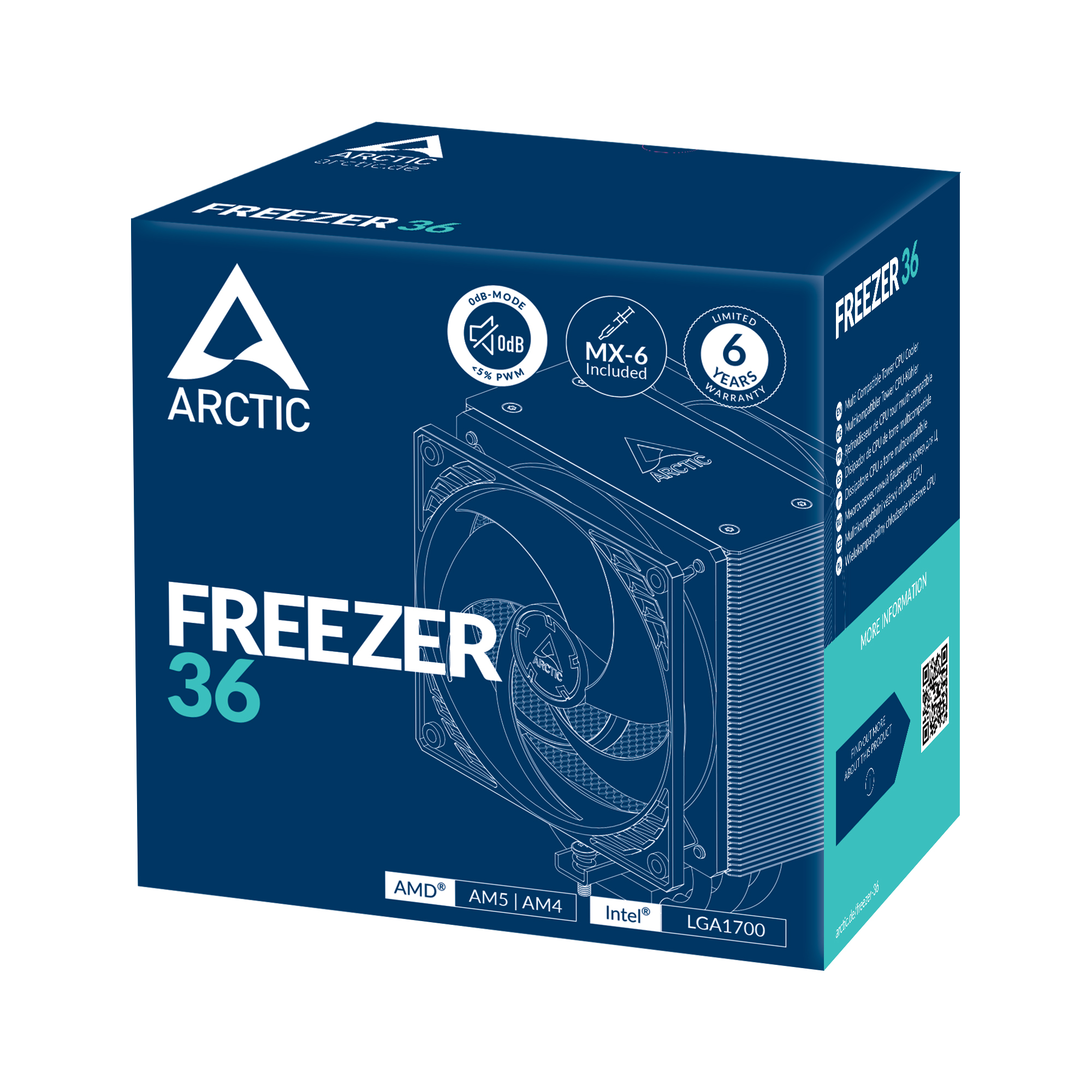 Arctic COOLER Freezer 36, ACFRE00121A - imagine 5