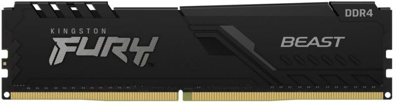 Kingston Memorie DDR - gaming DDR4 8 GB, frecventa 3200 MHz, 1 modul, radiator, KF432C16BB/8