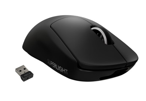 Logitech PRO X SUPERLIGHT Wireless Gaming Mouse BLACK EWR2, 910-005881