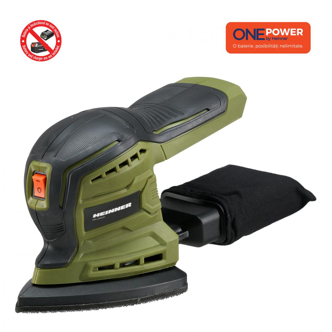 HEINNER ONE POWER by SLEFUITOR 18V 1200 OPM (FARA BATERIE SI INCARCATOR), HR-LSA001